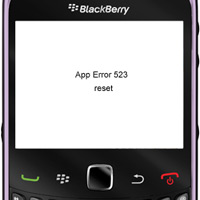 comment reparer error 523 blackberry