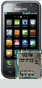 Réparation du lecteur de carte micro sd sur Galaxy S i9000