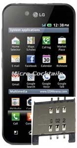 Réparation Lecteur Sim LG Optimus Black Réparation Lecteur Sim LG Optimus Black
