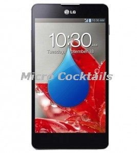 Réparation désoxydation LG Optimus G tombé dans l'eau