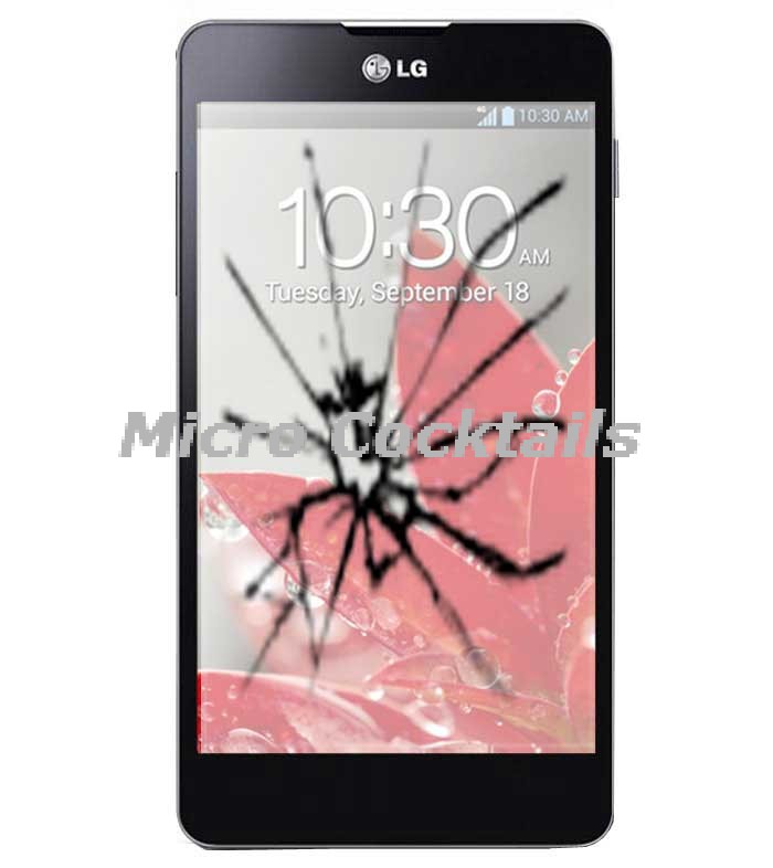 Réparation vitre cassée LG Optimus G E975