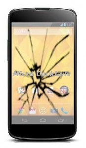 Réparation de la vitre cassée sur Nexus 4