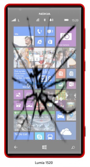 reparation vitre casse Nokia-Lumia 820