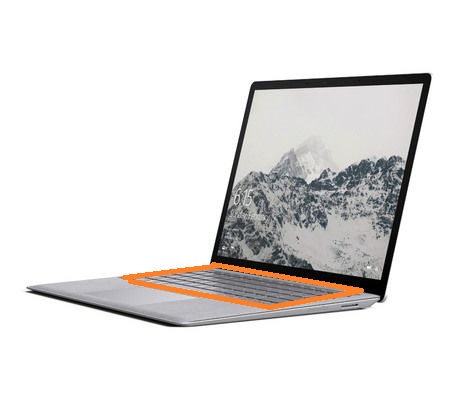 repration clavier microsoft surface laptop