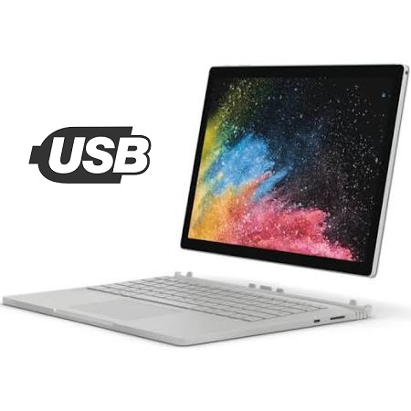 réparation port usb partie dock microsoft surface Book